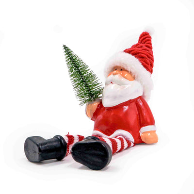 Whimsy Shelf Sitters Santa Décor