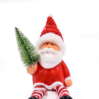 Whimsy Shelf Sitters Santa Décor