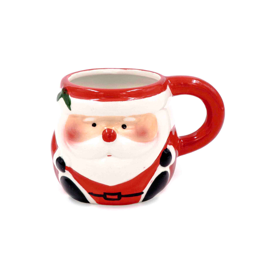 Merry Santa Face Mug