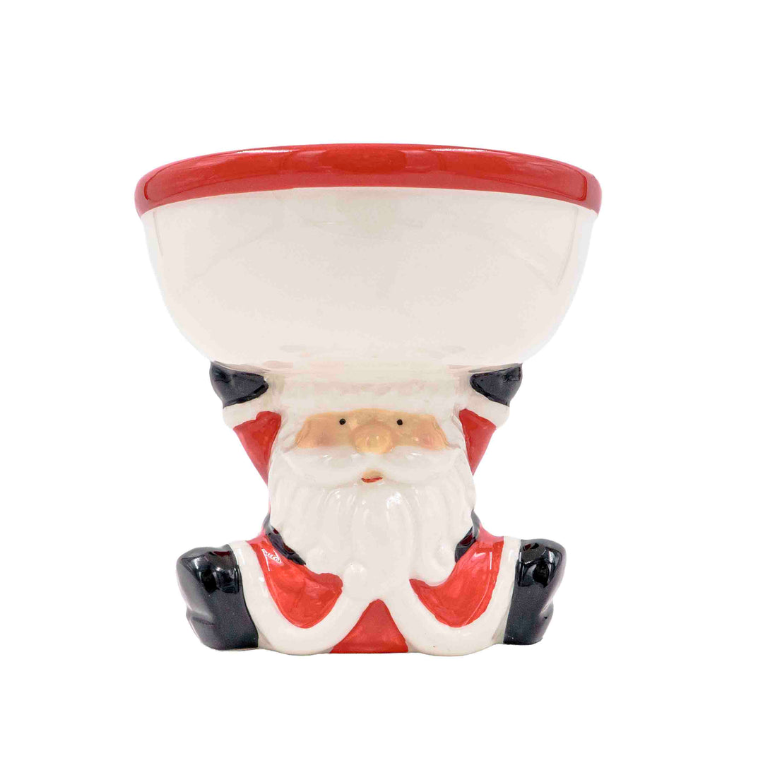 Santa Pedestal Bowl