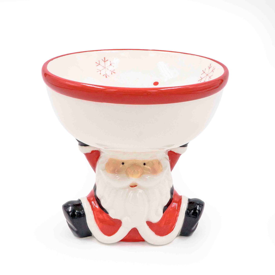 Santa Pedestal Bowl