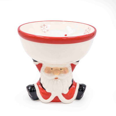 Santa Pedestal Bowl