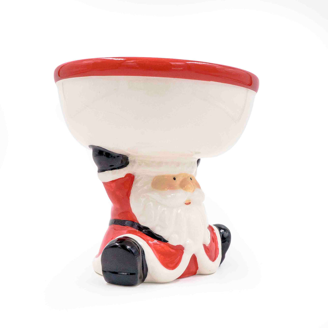 Santa Pedestal Bowl