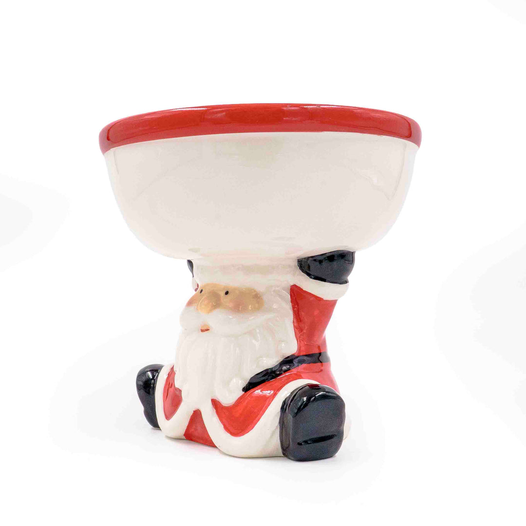 Santa Pedestal Bowl