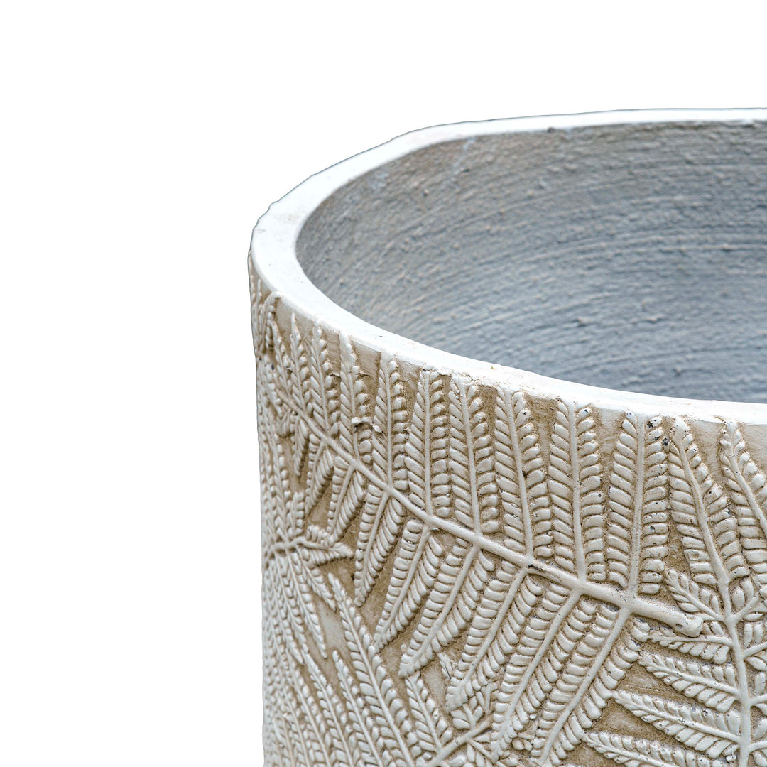 Sand Beige Cement Planter