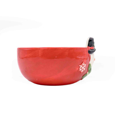 Santa Belt Holiday Soup Bowl