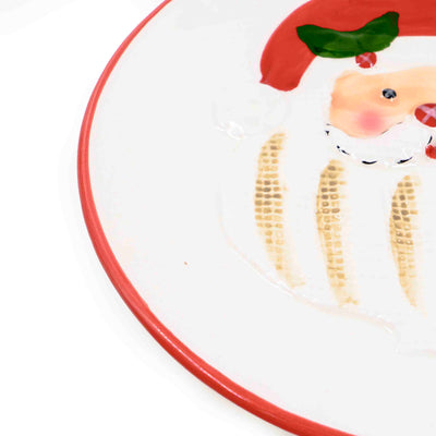 Classic Santa Festive Plate