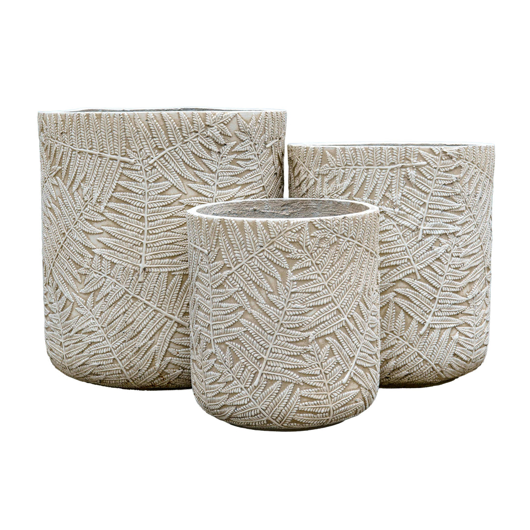 Sand Beige Cement Planter