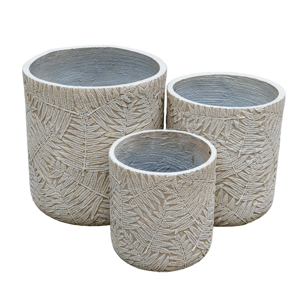 Sand Beige Cement Planter