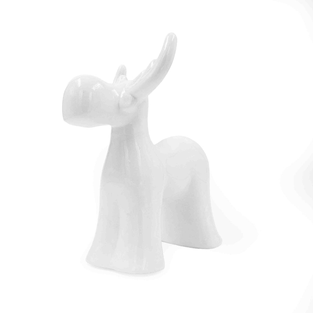 Frosted Reindeer Glow Centerpiece