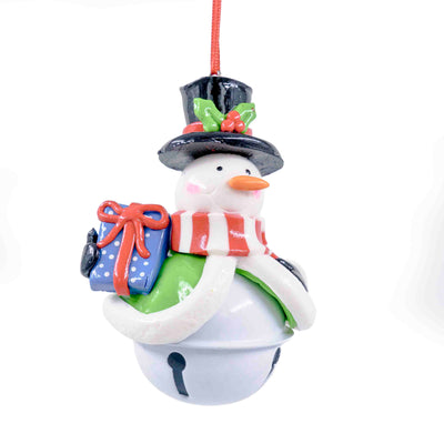 Snowman Bell Hanging Ornament
