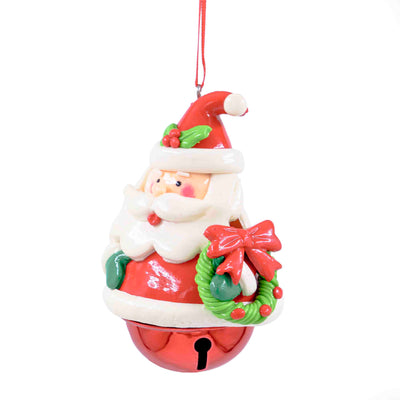 Santa Bell Hanging Ornament