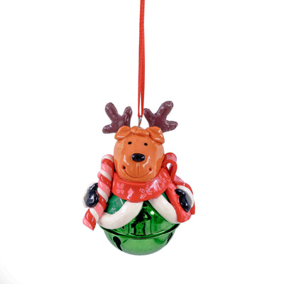Reindeer Bell Hanging Ornament