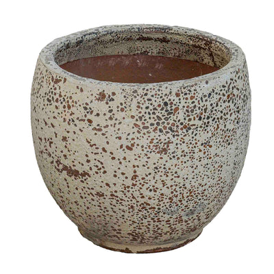 Raay Elongated Ceramic Antique Pot