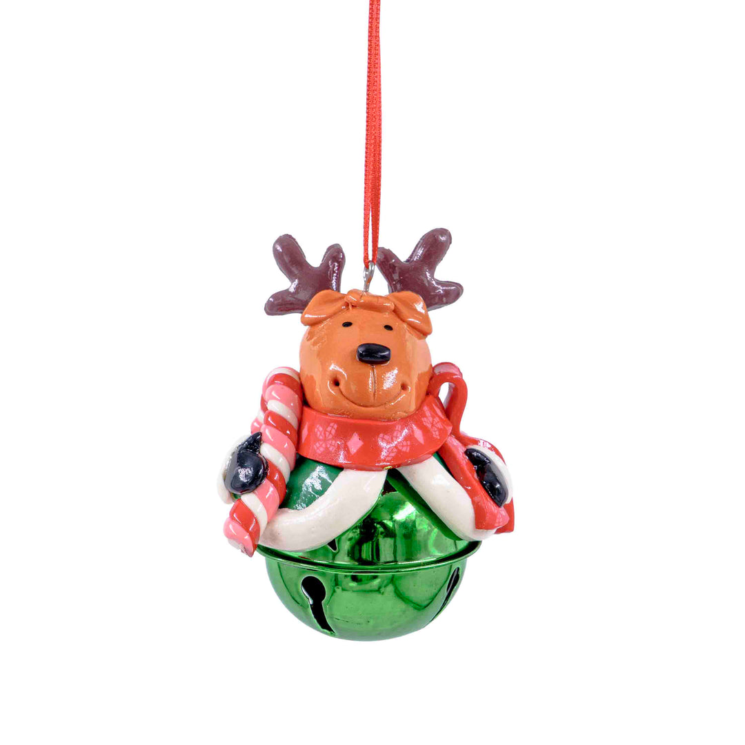 Reindeer Bell Hanging Ornament