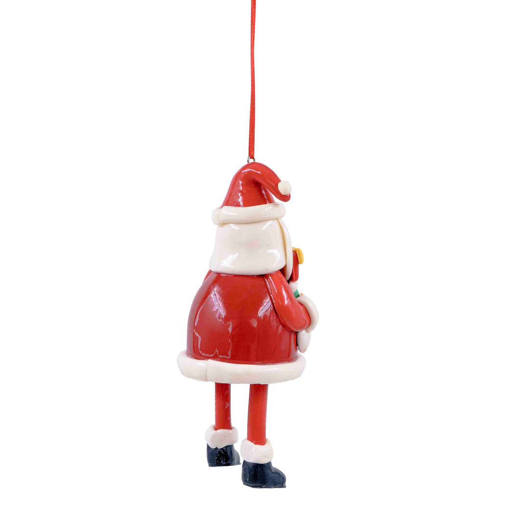 Classic Santa Hanging Ornament