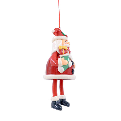Classic Santa Hanging Ornament