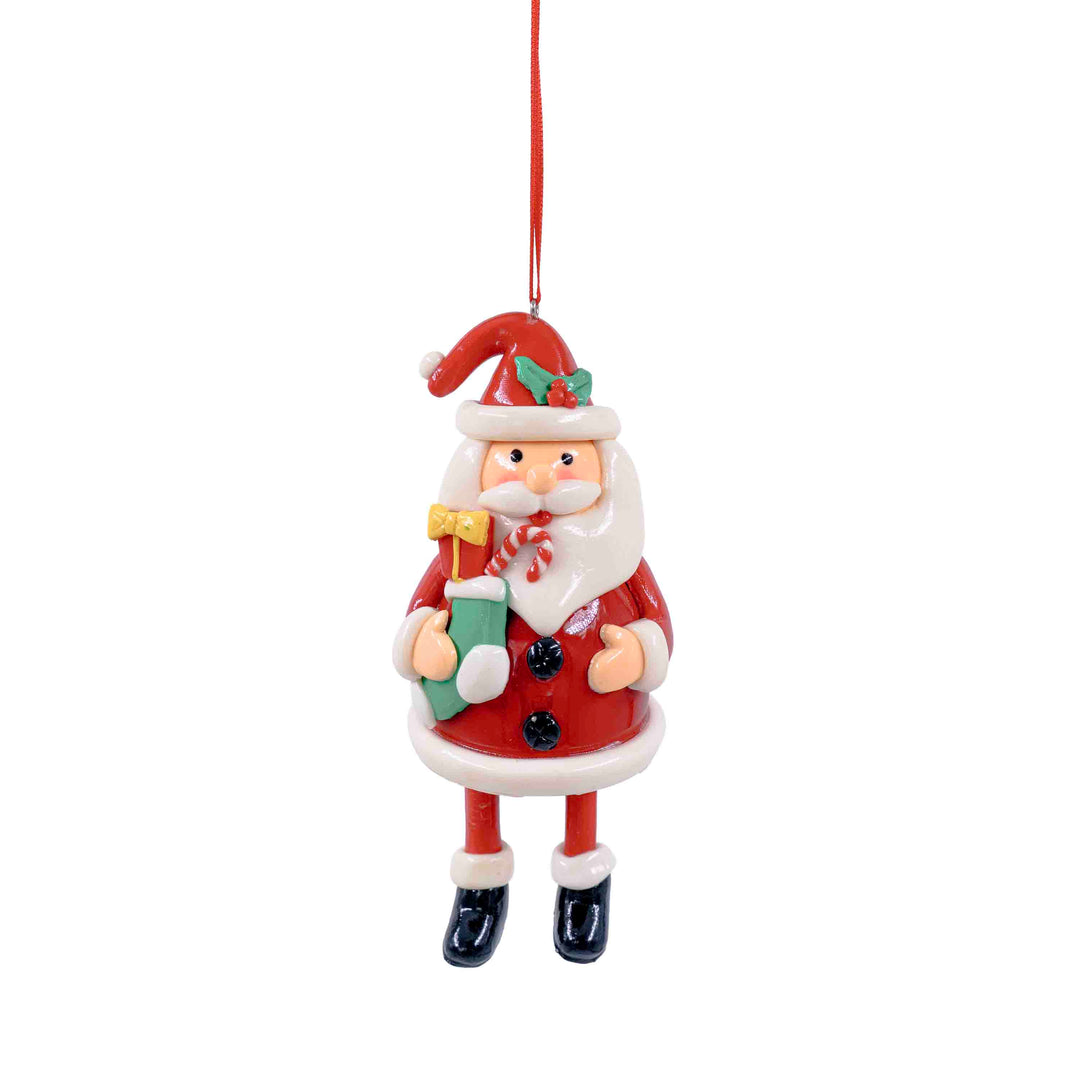 Classic Santa Hanging Ornament