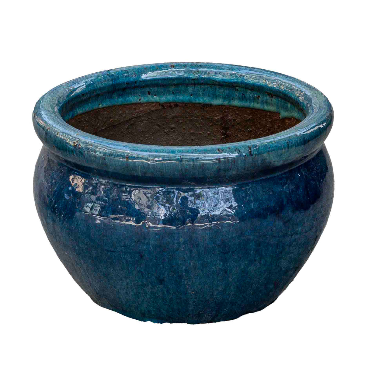 Kew Glazed Ceramic Pot