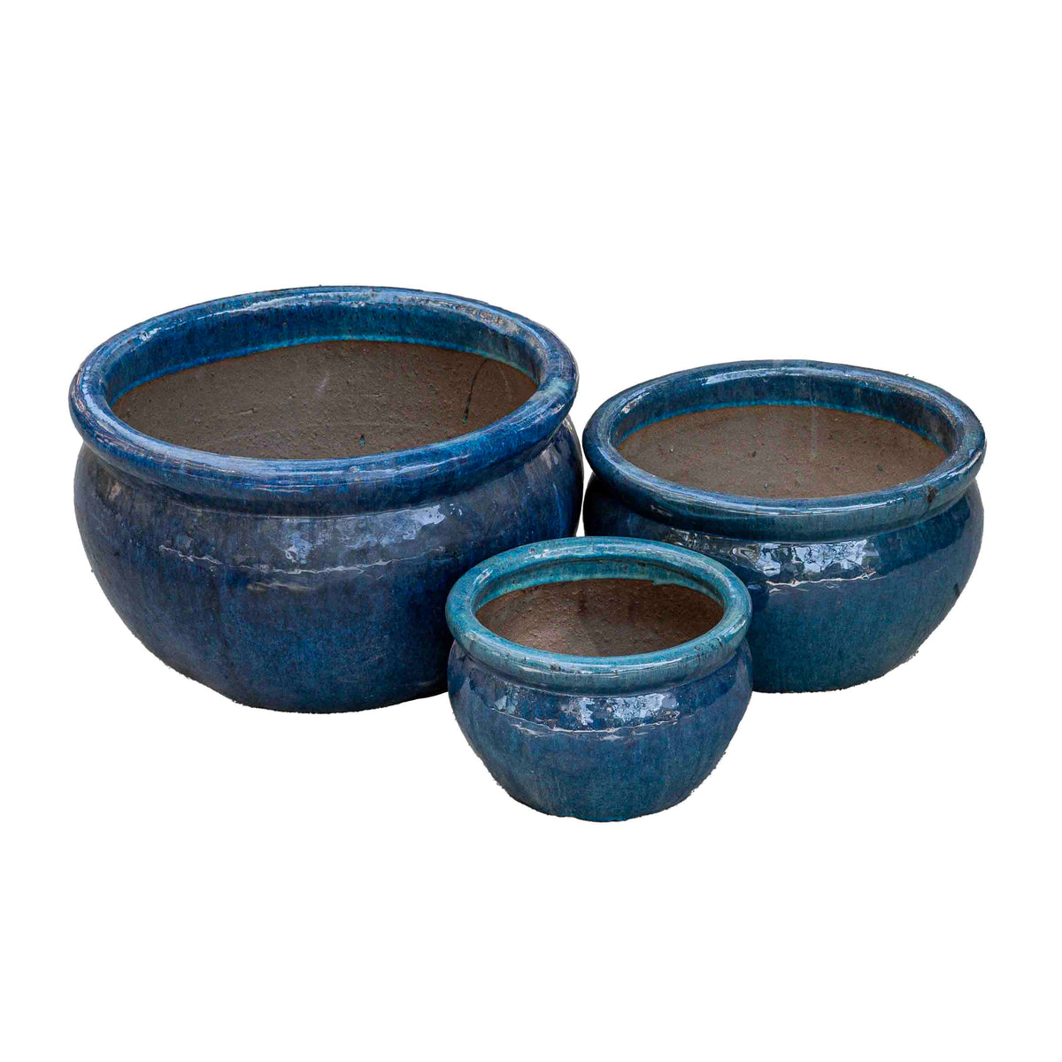 Kew Glazed Ceramic Pot