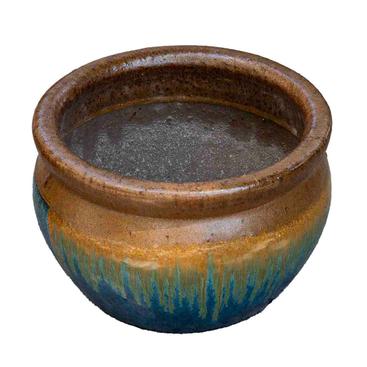 Vetle Glazed Pot - Yellow Jade