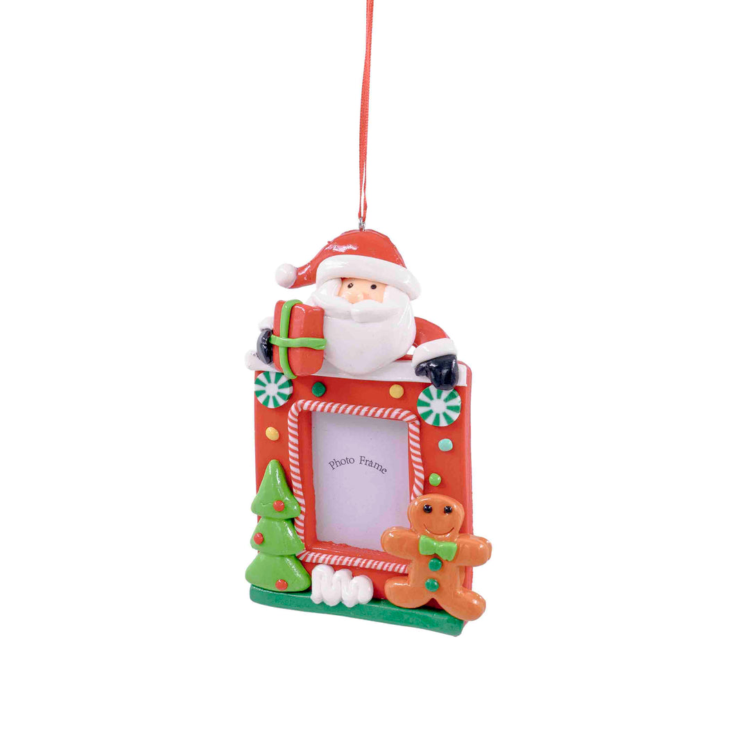 Gingerbread Joy Photo Frame Ornament