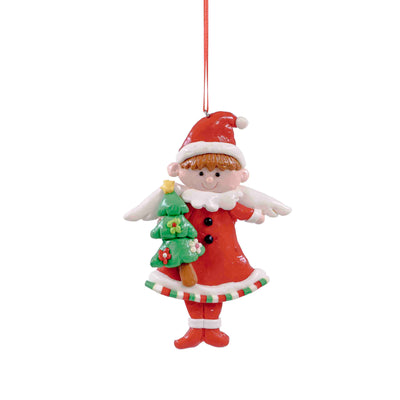 Elf Doll Hanging Ornament Tree
