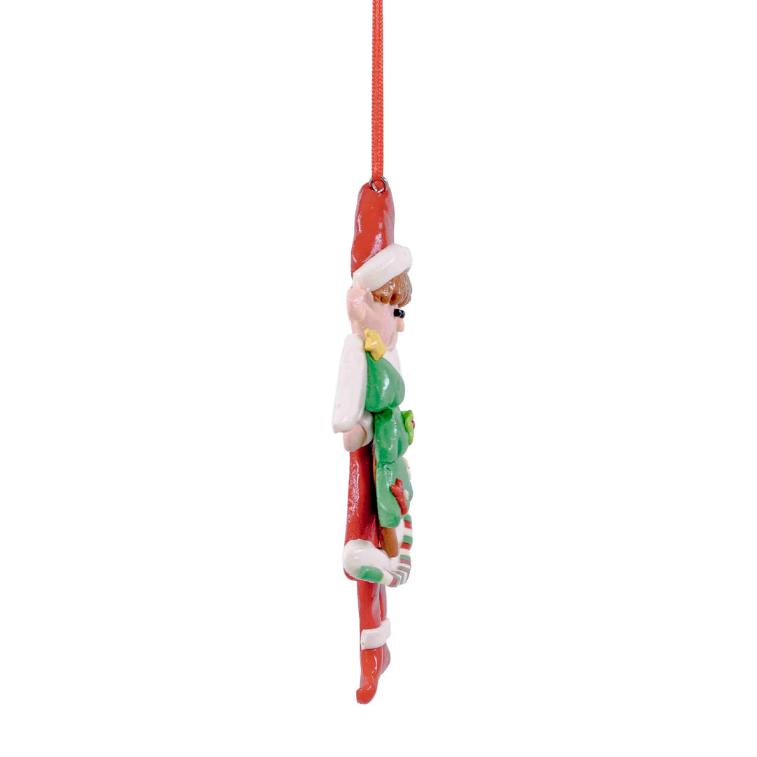 Elf Doll Hanging Ornament Tree
