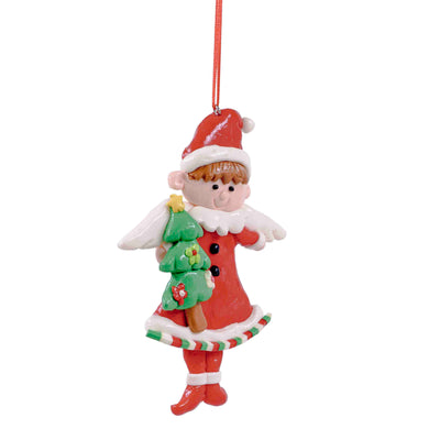 Elf Doll Hanging Ornament Tree