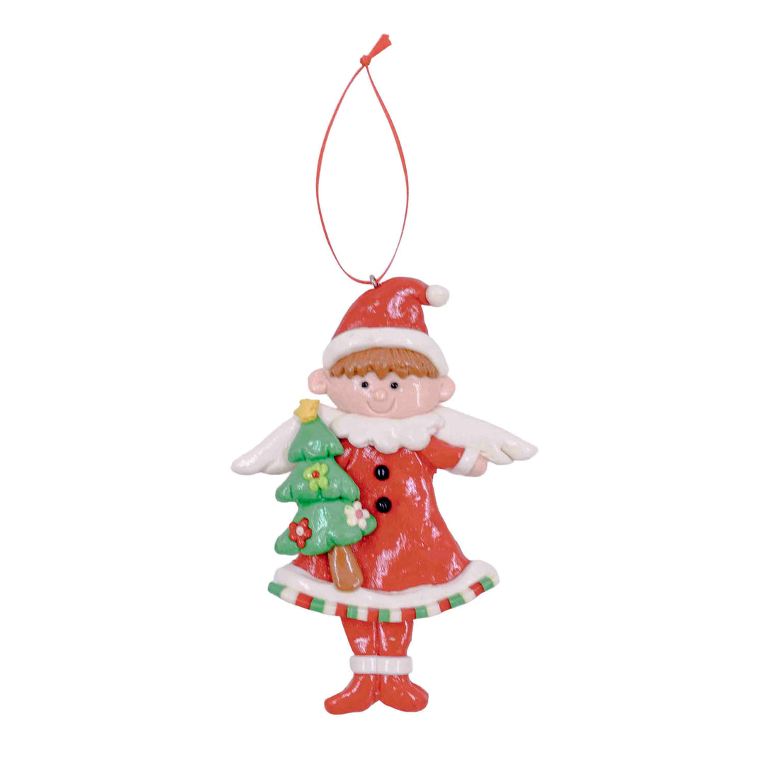 Elf Doll Hanging Ornament Tree