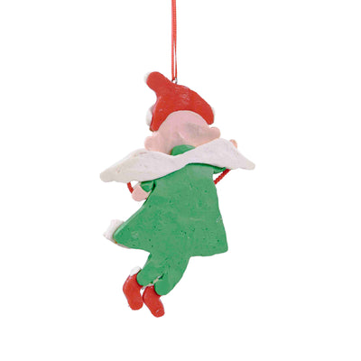 Elf Doll Hanging Ornament Green