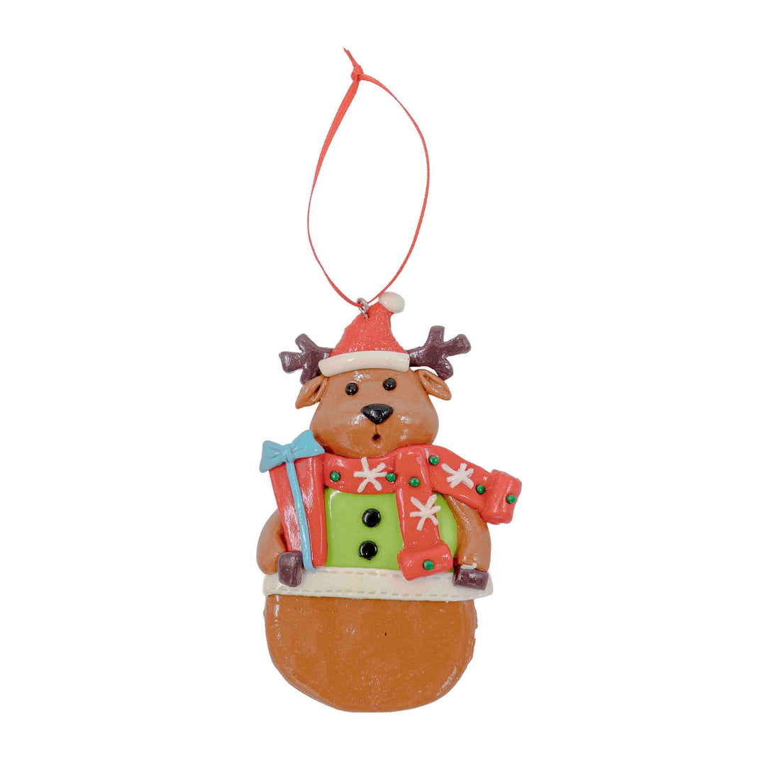 Christmas Bear Hanging Ornaments