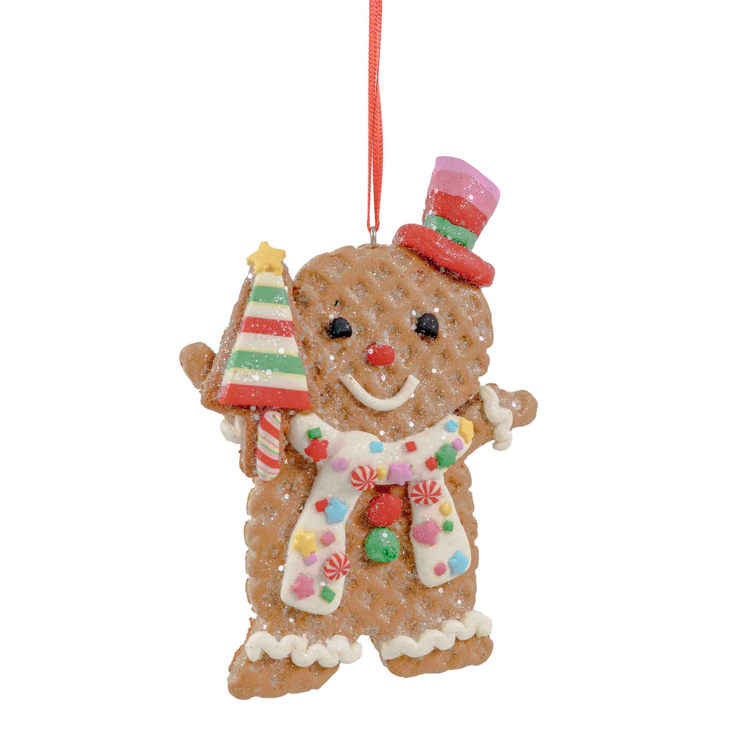 Peppermint Party Gingerbread Girl