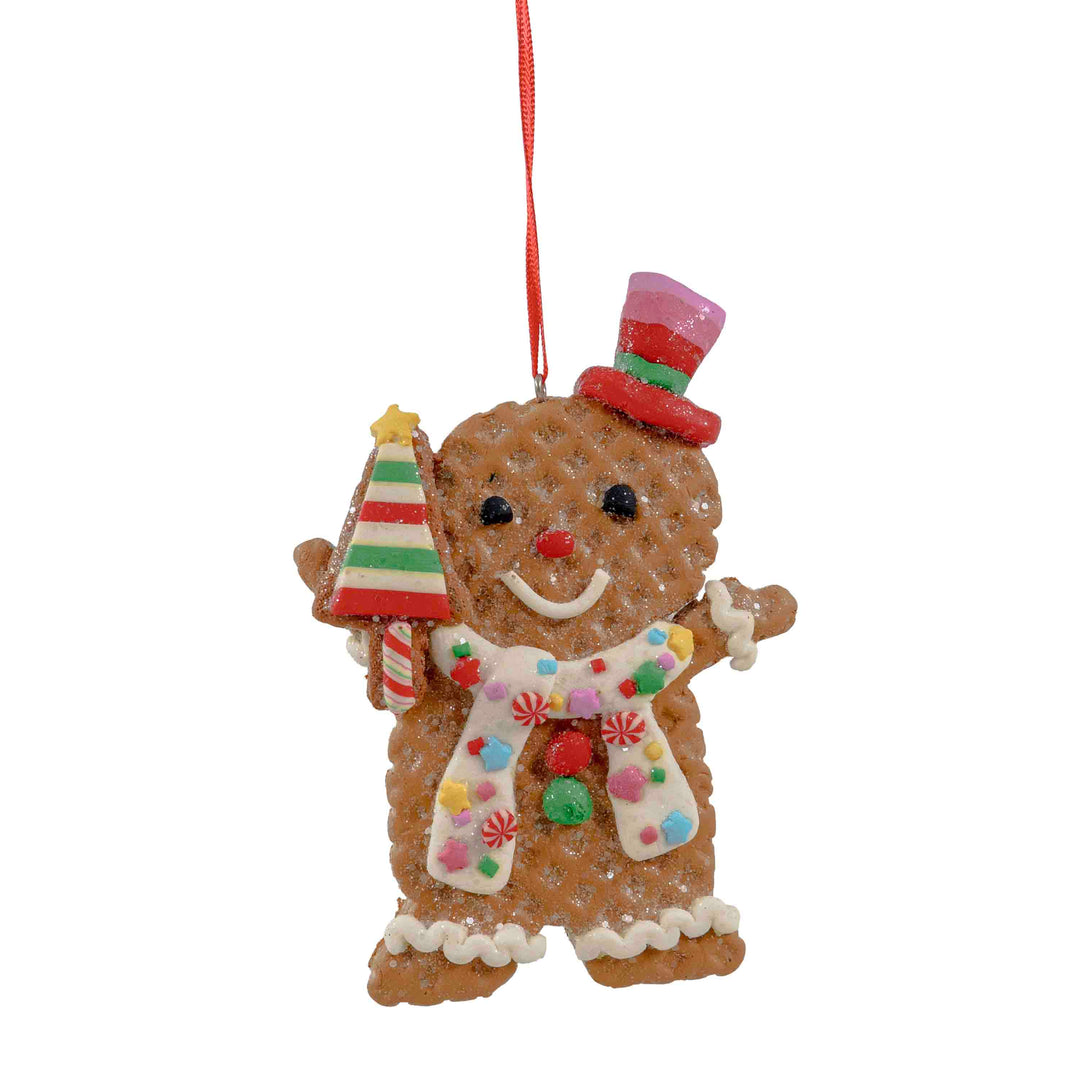 Peppermint Party Gingerbread Girl