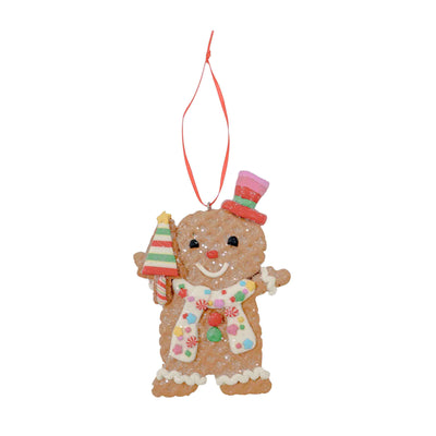 Peppermint Party Gingerbread Girl