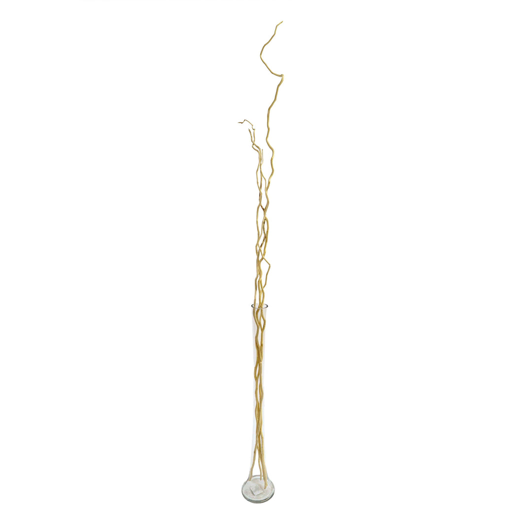 Tall Slim Glass Vase