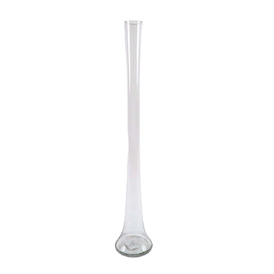 Tall Slim Glass Vase