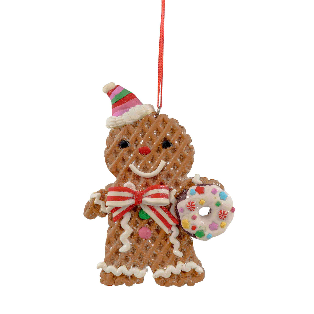 Candy Cane Chris Gingerbread Boy