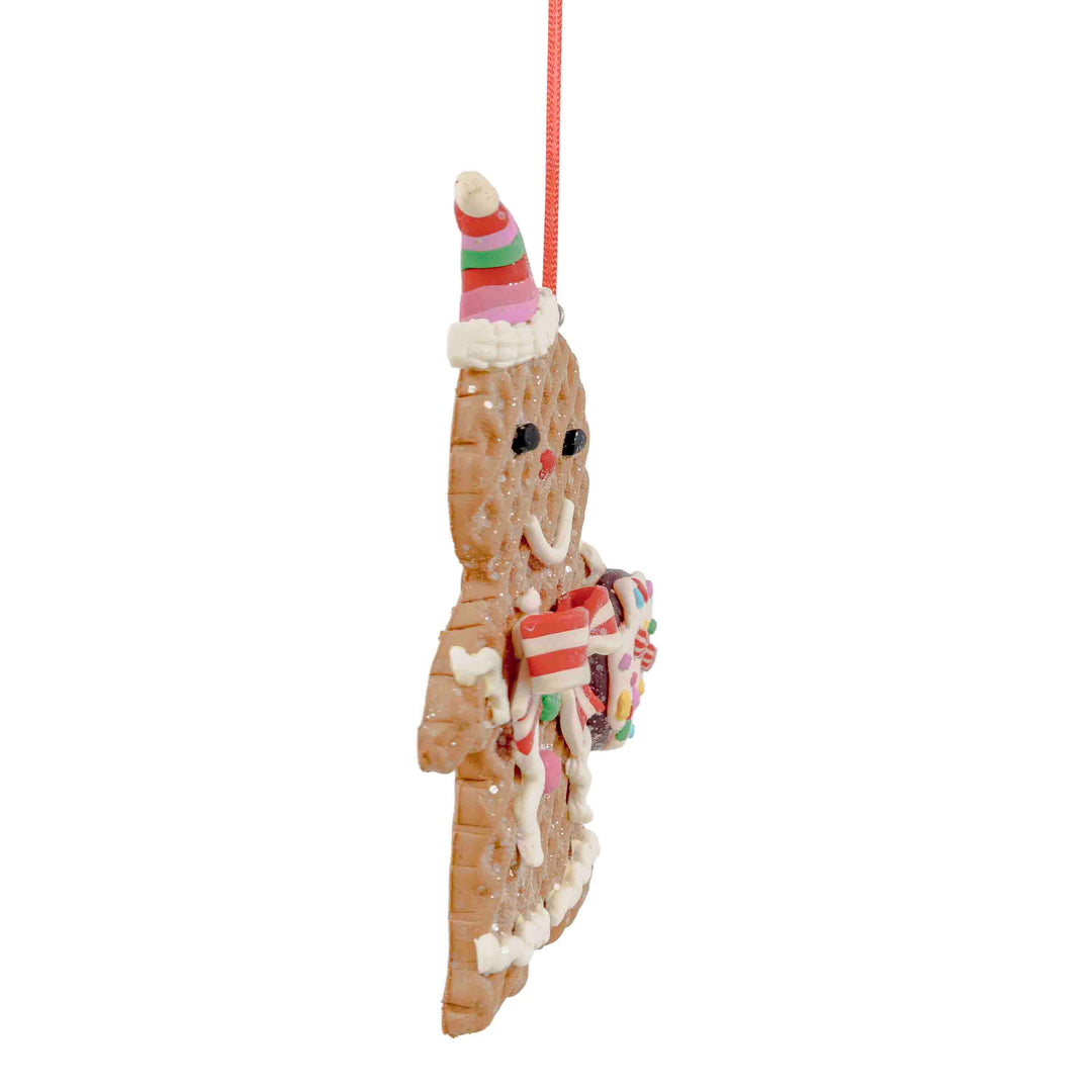 Candy Cane Chris Gingerbread Boy
