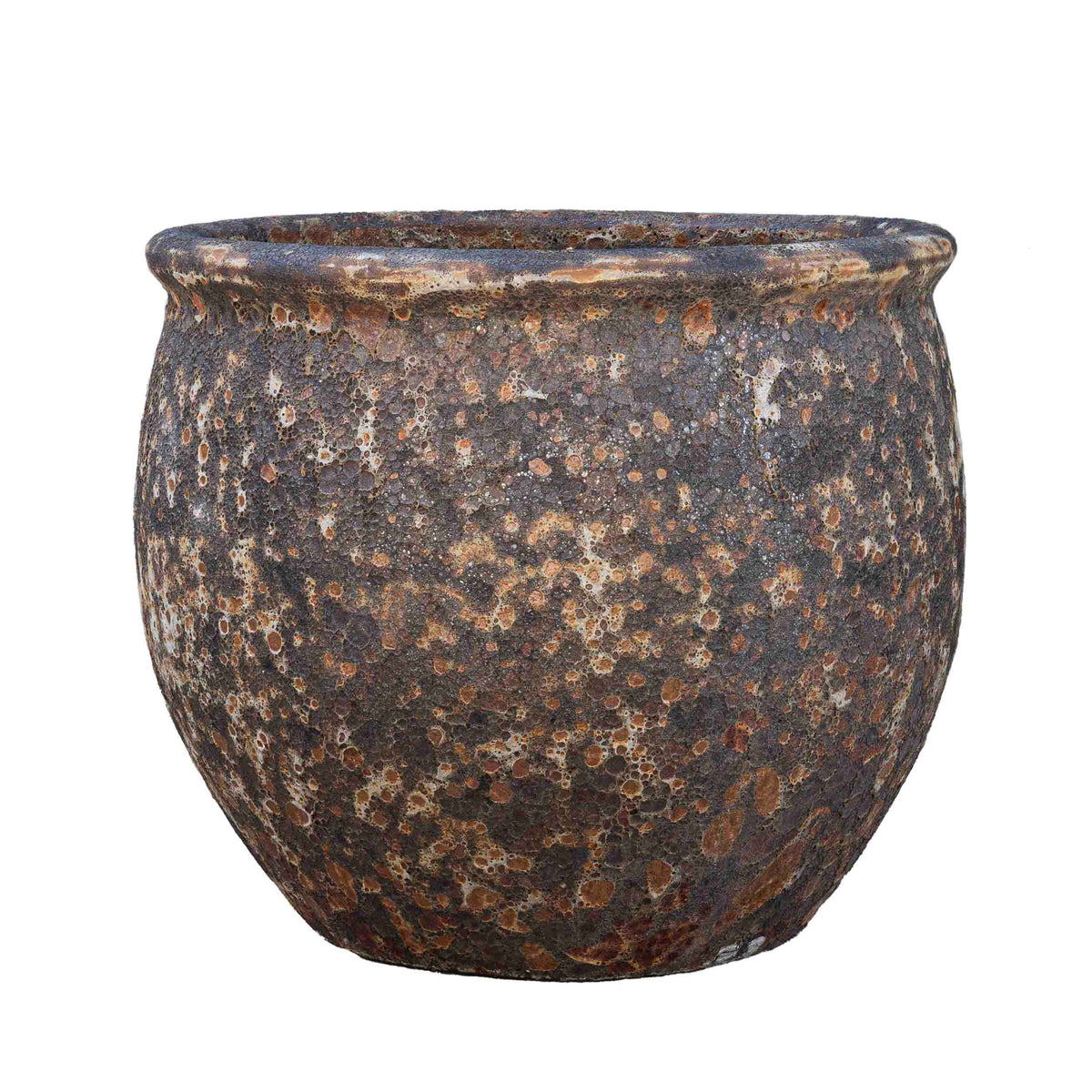 Hauer Antique Ceramic Pot Brown