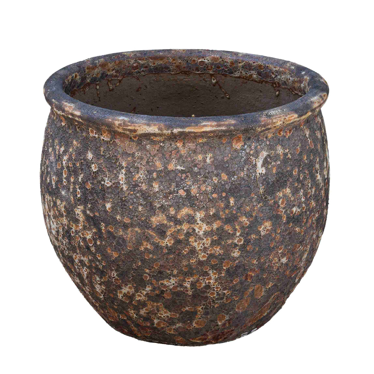 Hauer Antique Ceramic Pot Brown