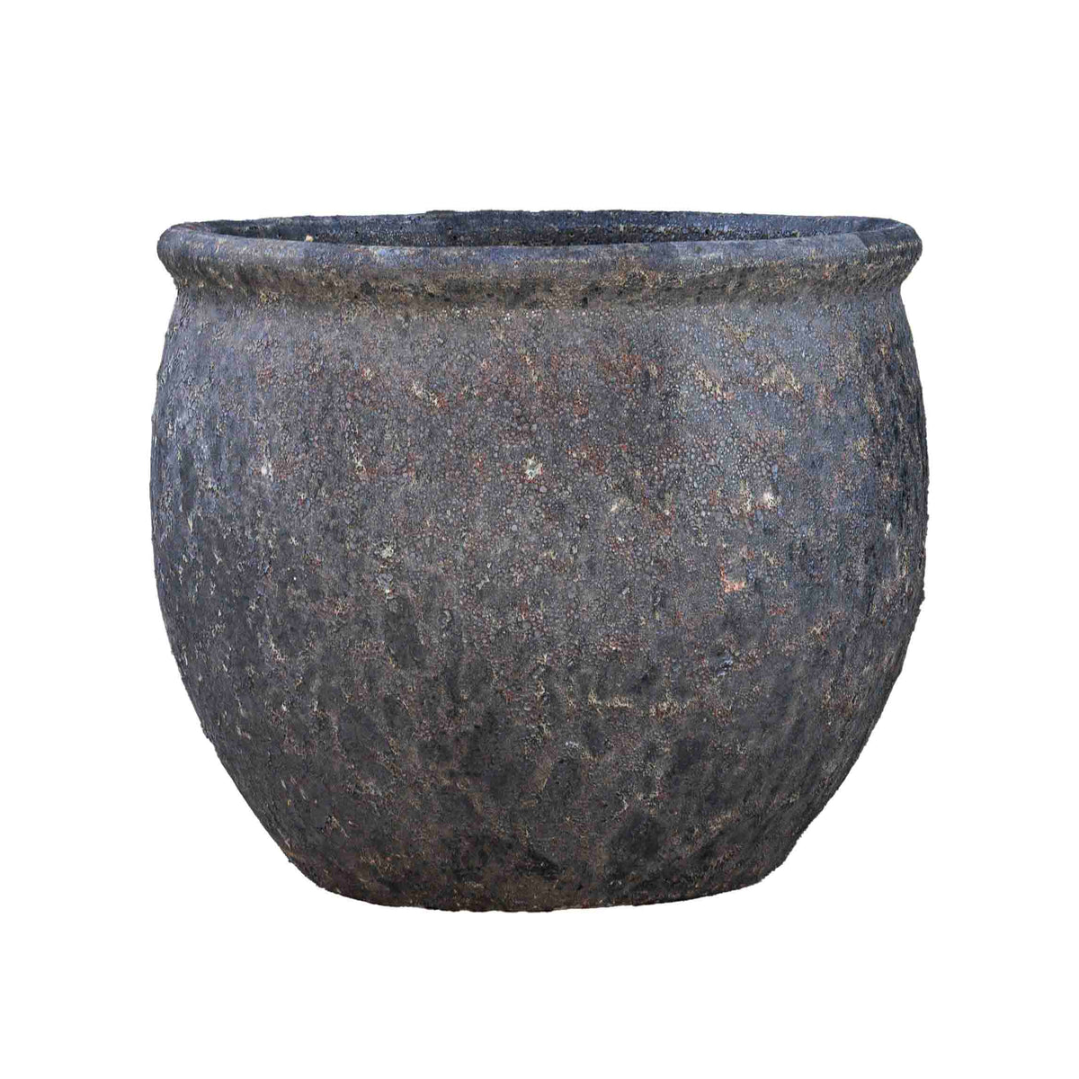 Hauer Antique Ceramic Pot Black