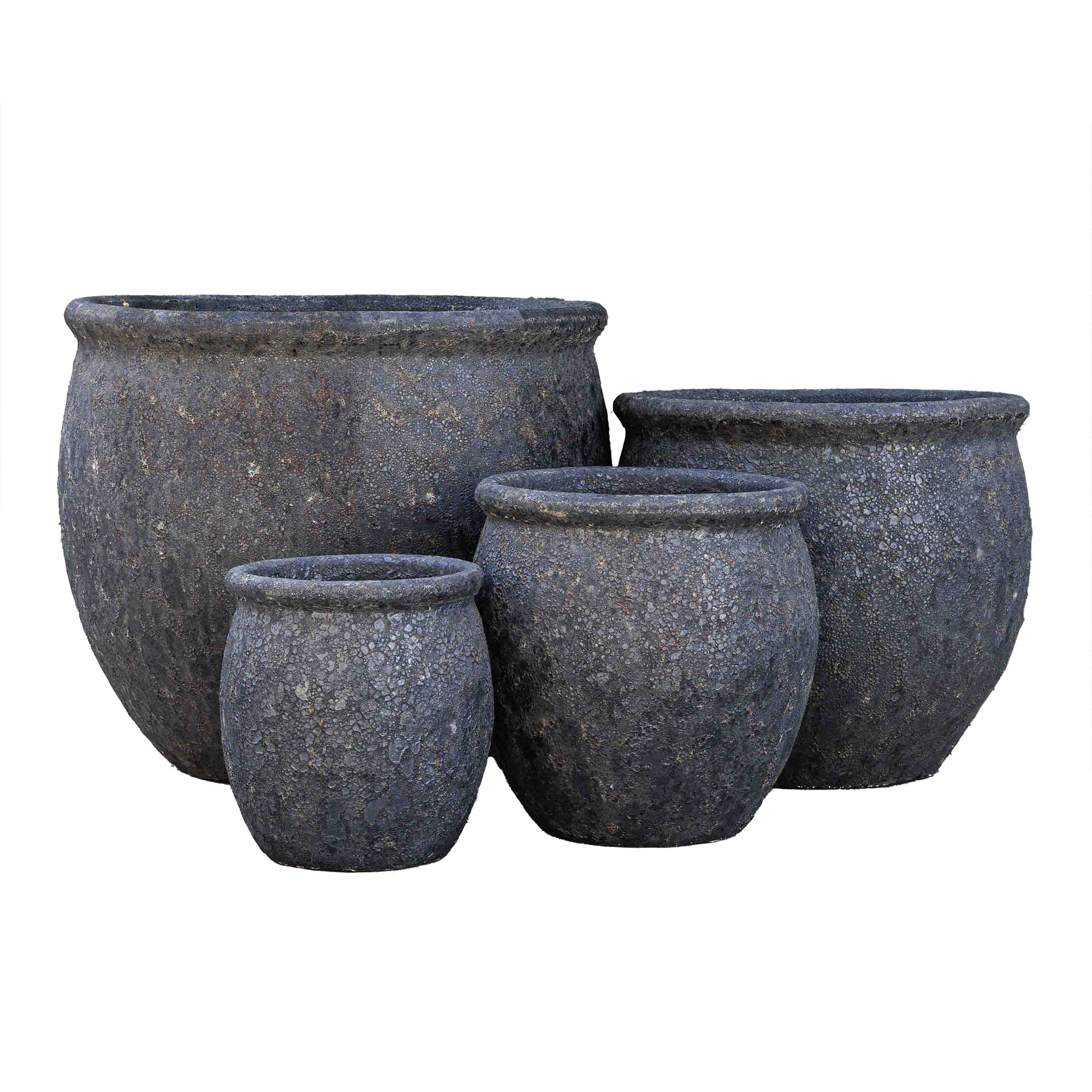 Hauer Antique Ceramic Pot Black