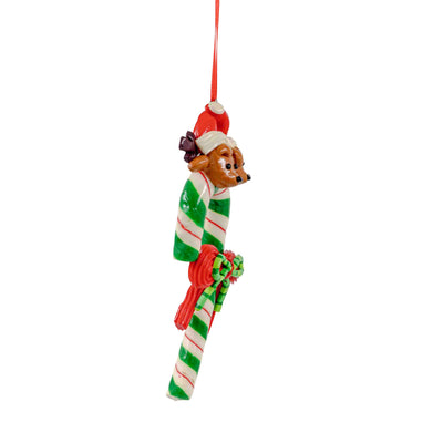 Reindeer Candy Cane Hanging Ornament