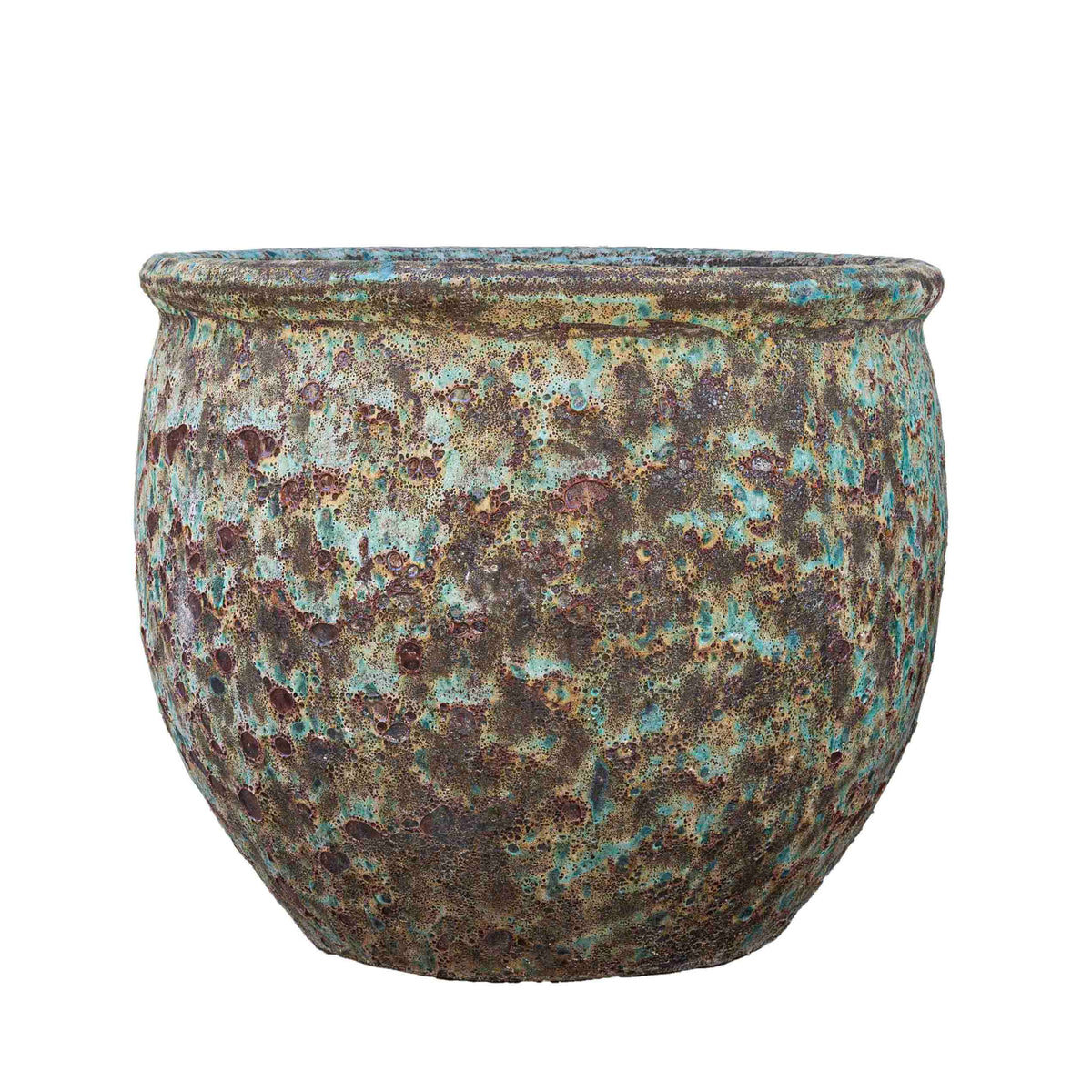 Hauer Antique Ceramic Pot Green
