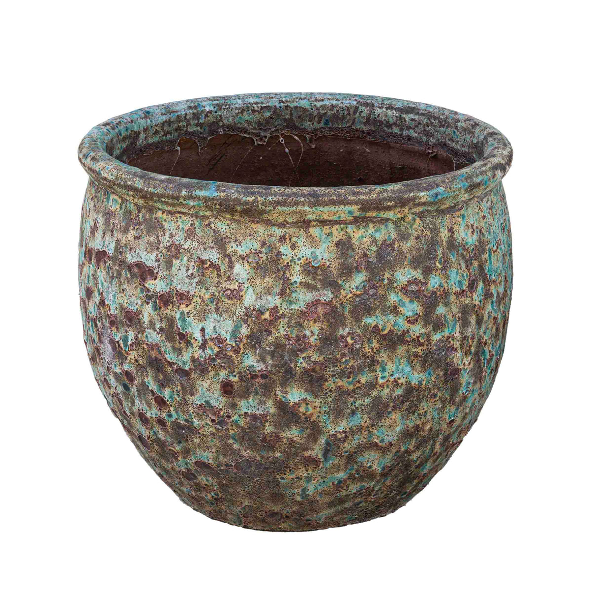 Hauer Antique Ceramic Pot Green