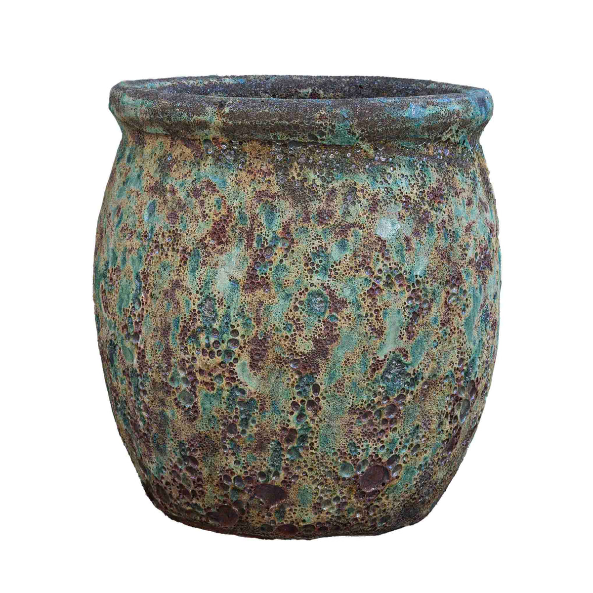 Hauer Antique Ceramic Pot Green