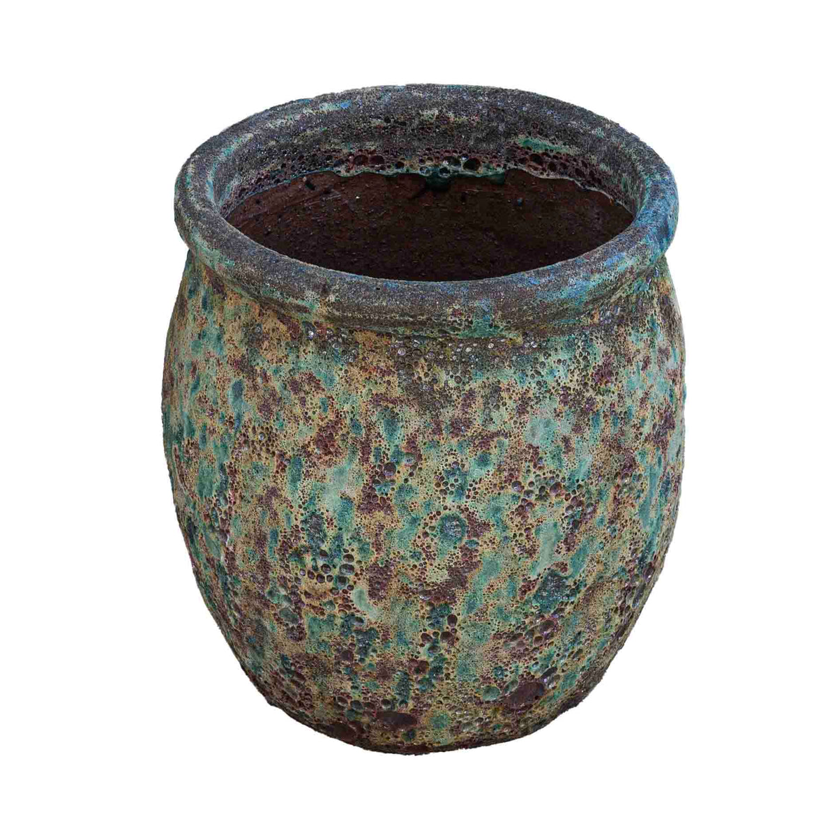 Hauer Antique Ceramic Pot Green