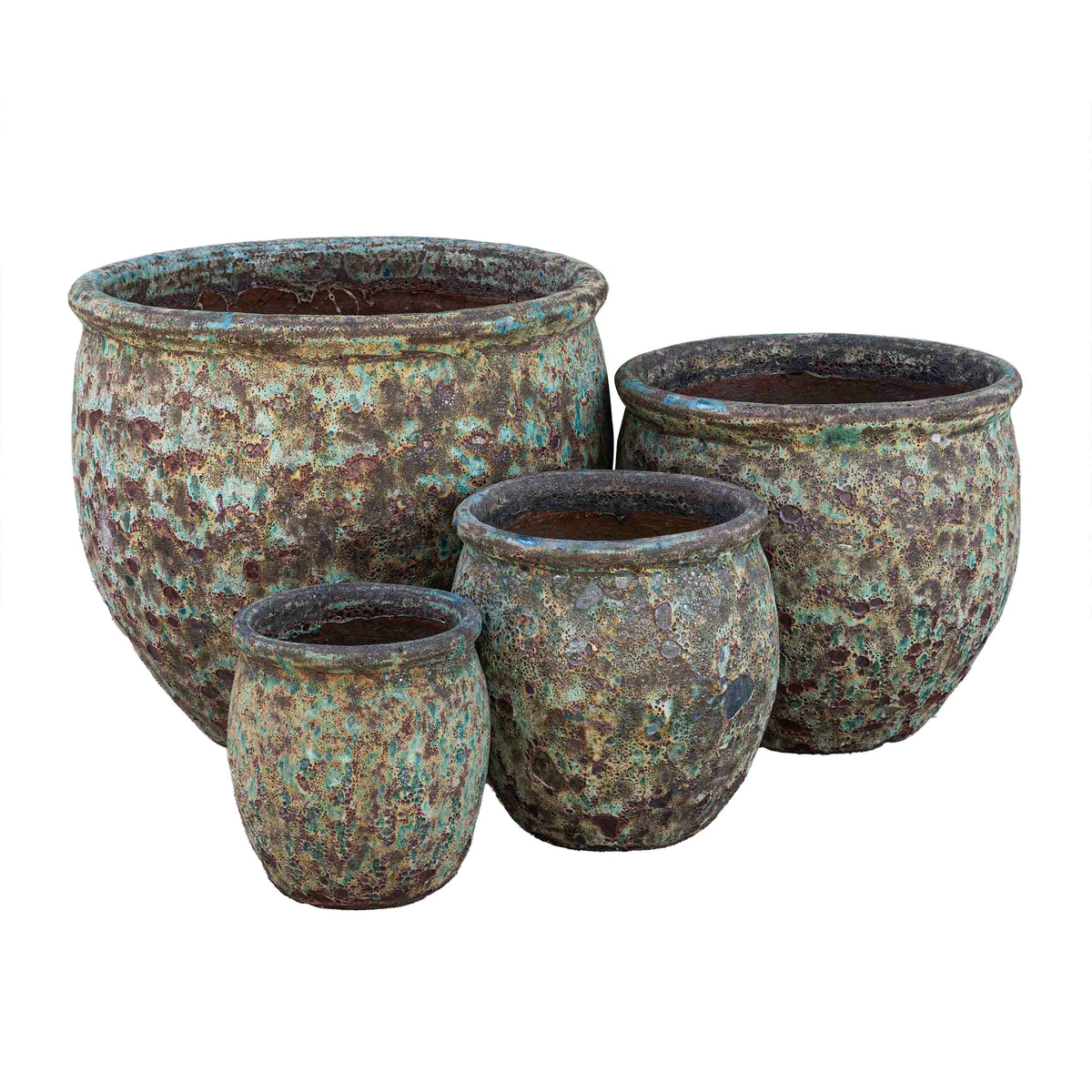 Hauer Antique Ceramic Pot Green