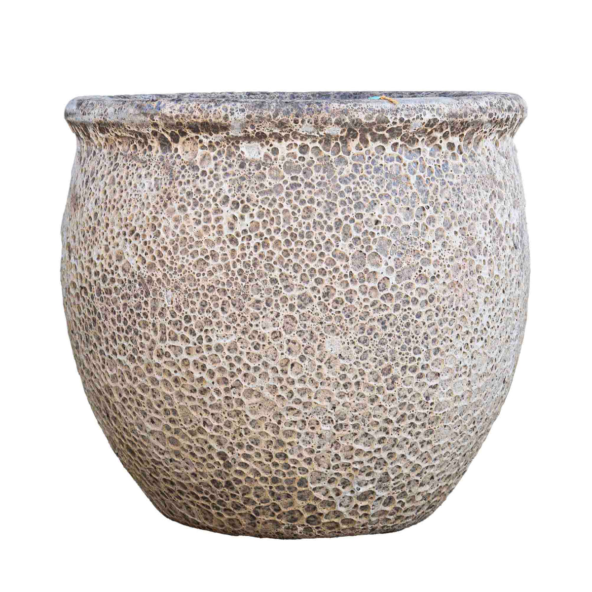 Hauer Antique Ceramic Pot White